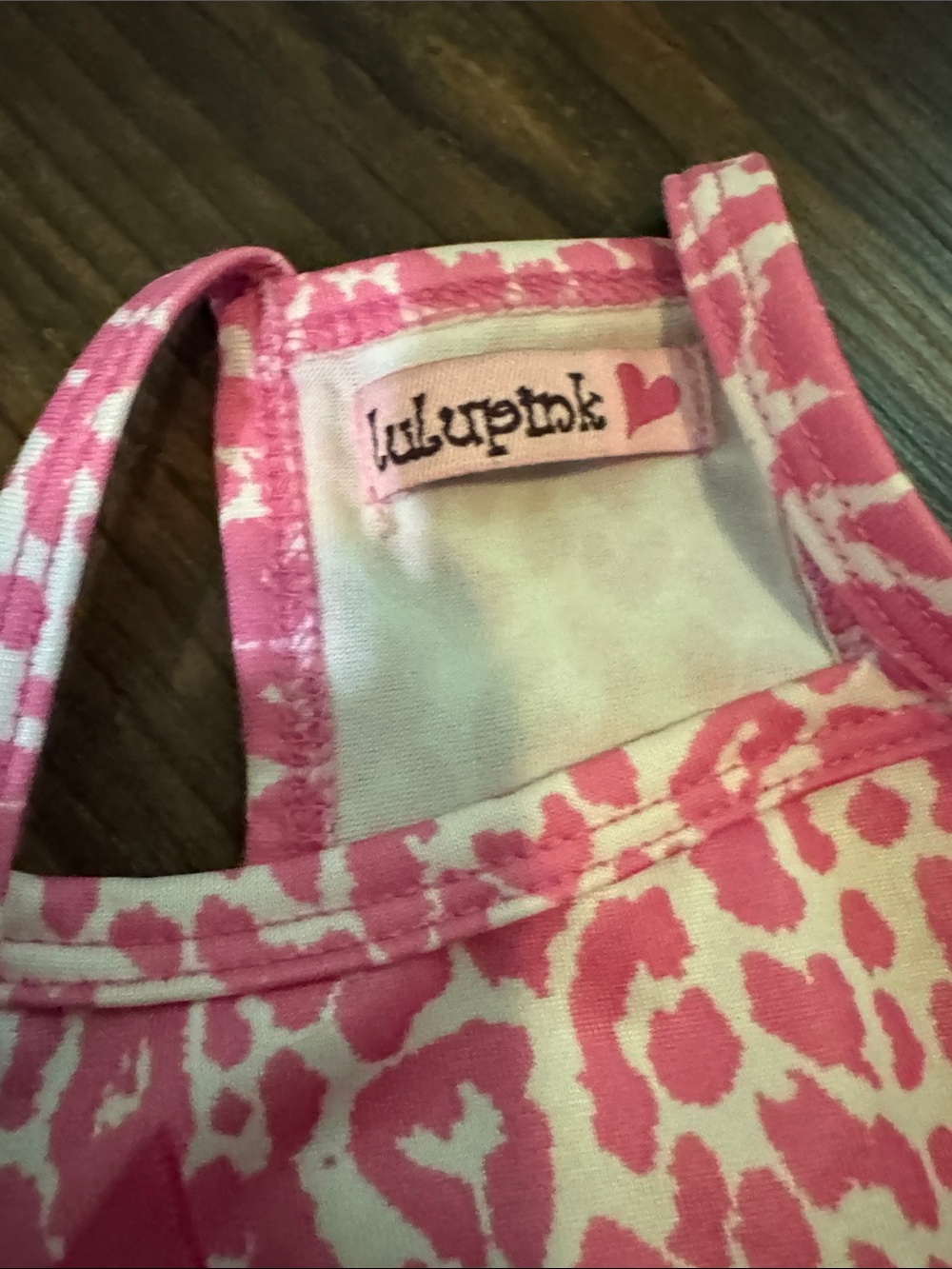 Pink Leopard Ruffle Dog Dress - Picture 2 of 6